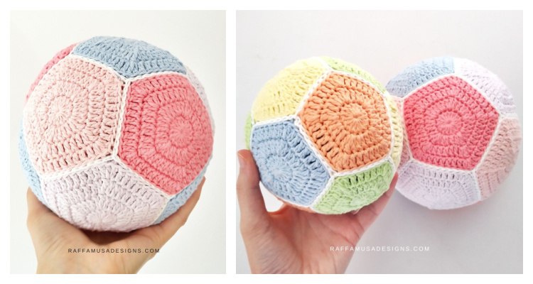 Pentagon Ball Crochet Free Pattern Crochet Knitting