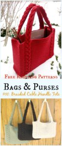 Bags & Purses Free Knitting Patterns