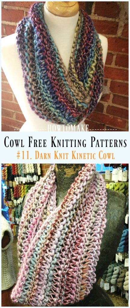 Women Cowl Free Knitting Patterns