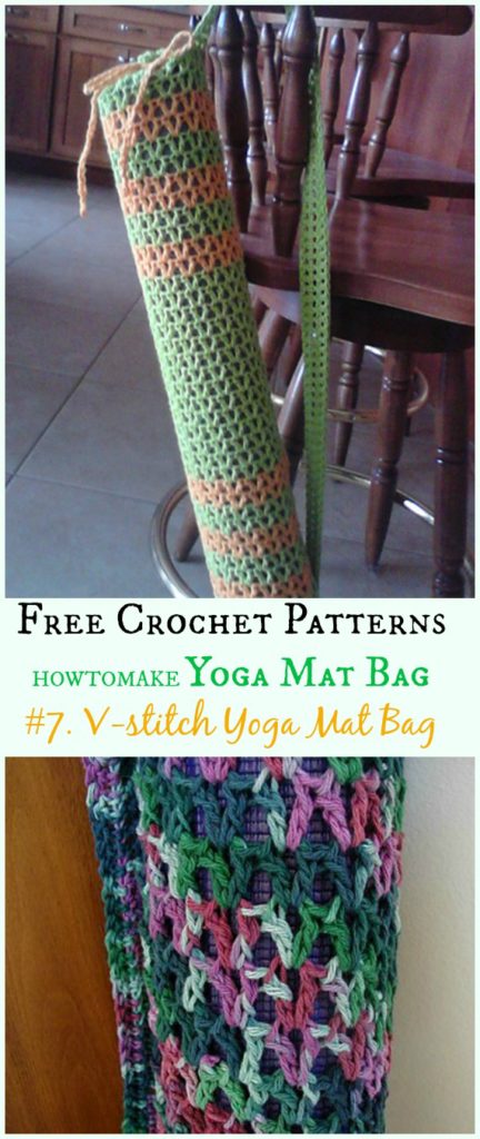 Crochet Yoga Mat Bag Free Patterns