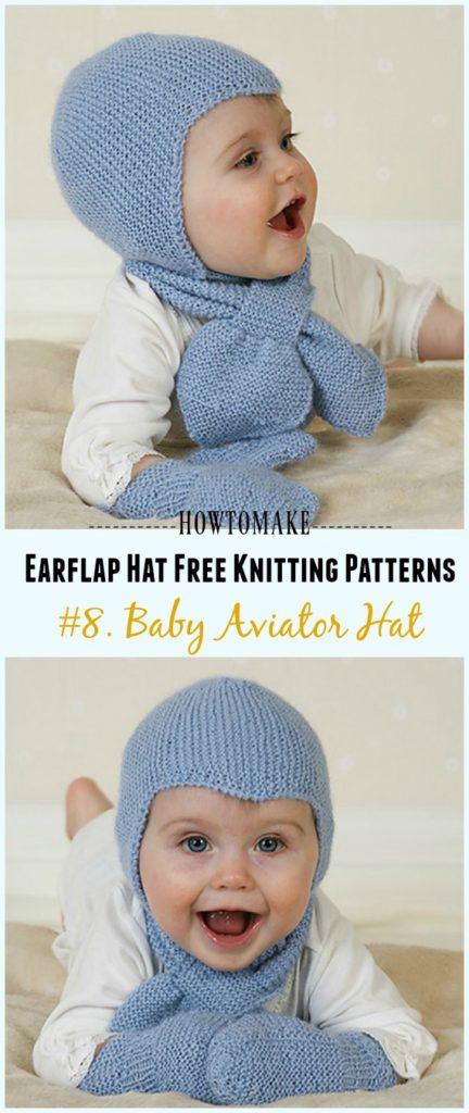 Earflap Hat Free Knitting Patterns - Page 2 of 3 - Crochet & Knitting