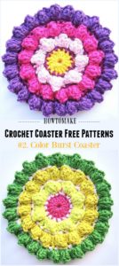 Easy Crochet Coaster Free Patterns Any Beginners Can Try