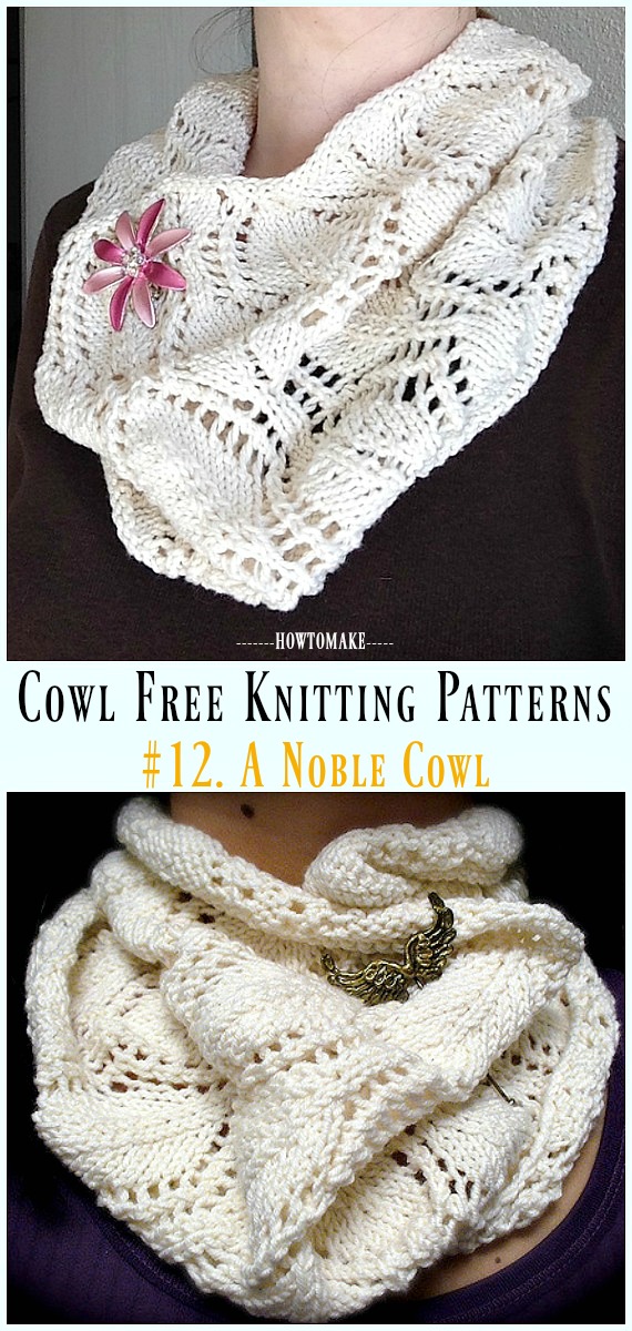 Free Knitted Cowl Patterns Cables - Mikes Natura