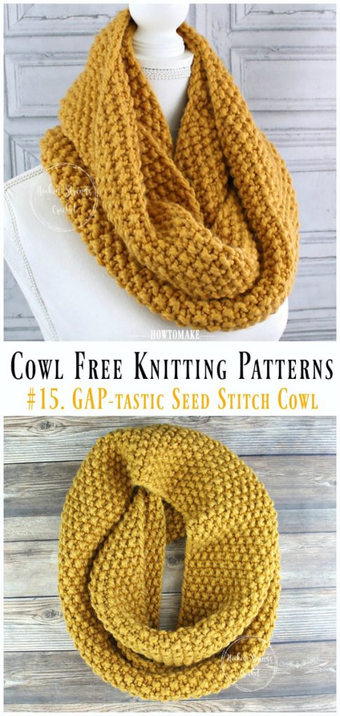 Women Cowl Free Knitting Patterns