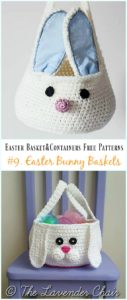 Crochet Easter Basket & Containers Free Patterns