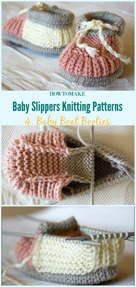 Baby Booties Slippers Free Knitting Patterns