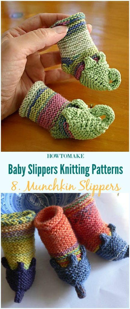 Baby Booties Slippers Free Knitting Patterns