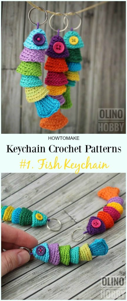 Cute and Fun Keychain Crochet Patterns Free