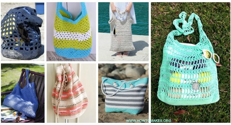 Summer Beach Bag Free Crochet Patterns