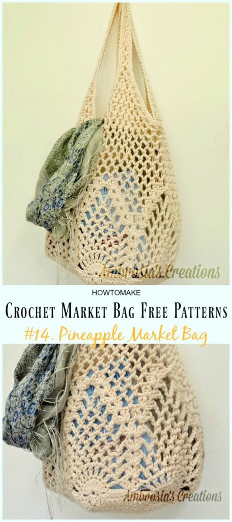 Crochet Market Bag Free Patterns