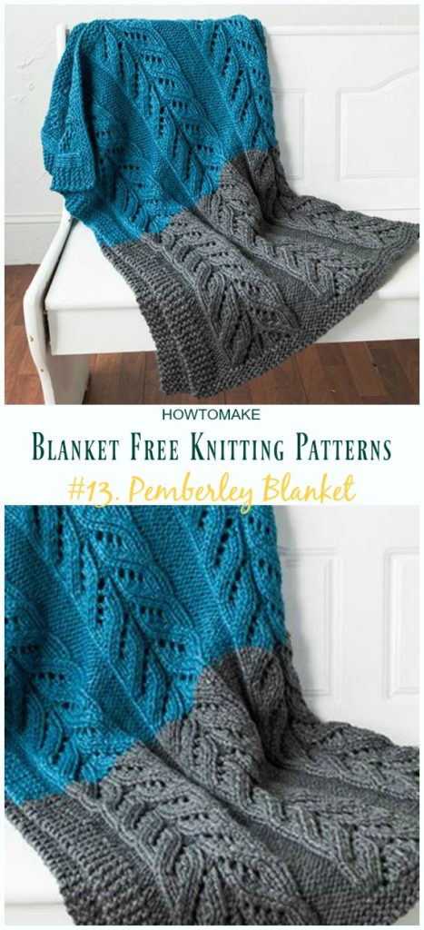 Easy Blanket Free Knitting Patterns To Level Up Your Knitting Skills