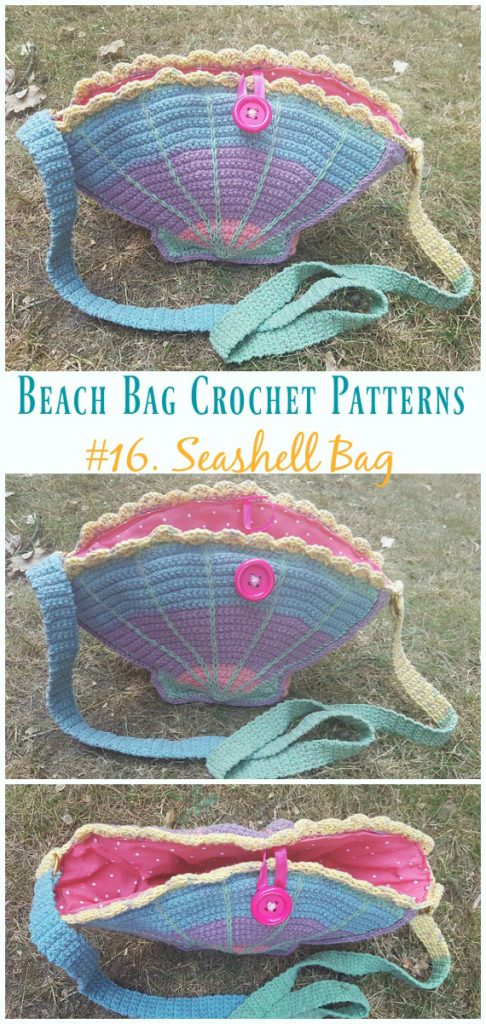 Summer Beach Bag Free Crochet Patterns