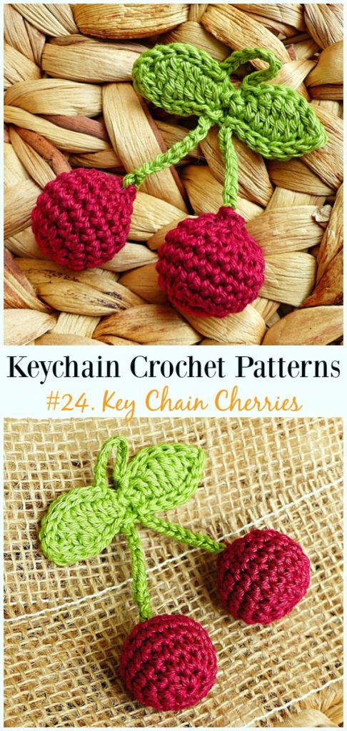 Cute and Fun Keychain Crochet Patterns Free