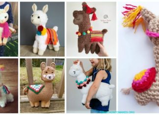 Free Amigurumi Llama Toy Softies Crochet Patterns