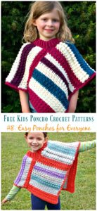 Free Kids Poncho Crochet Patterns