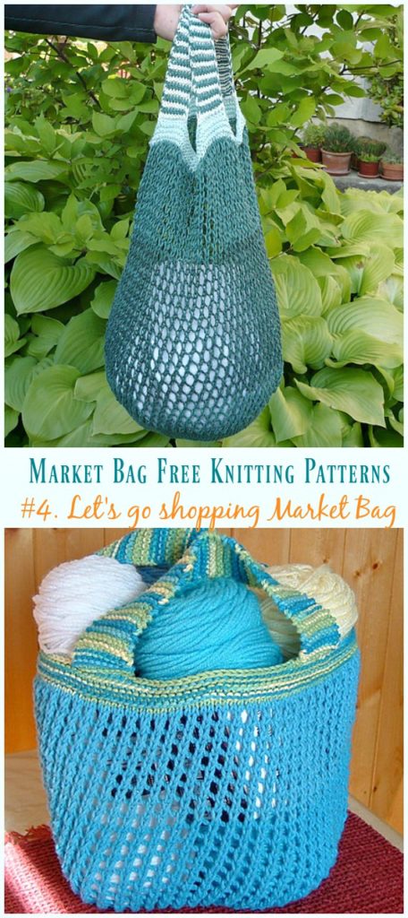 Market Bag Free Knitting Patterns