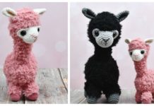 Crochet Alpaca Toy Amigurumi Free Pattern - Free #Amigurumi; #Llama Toy Softies Crochet Patterns