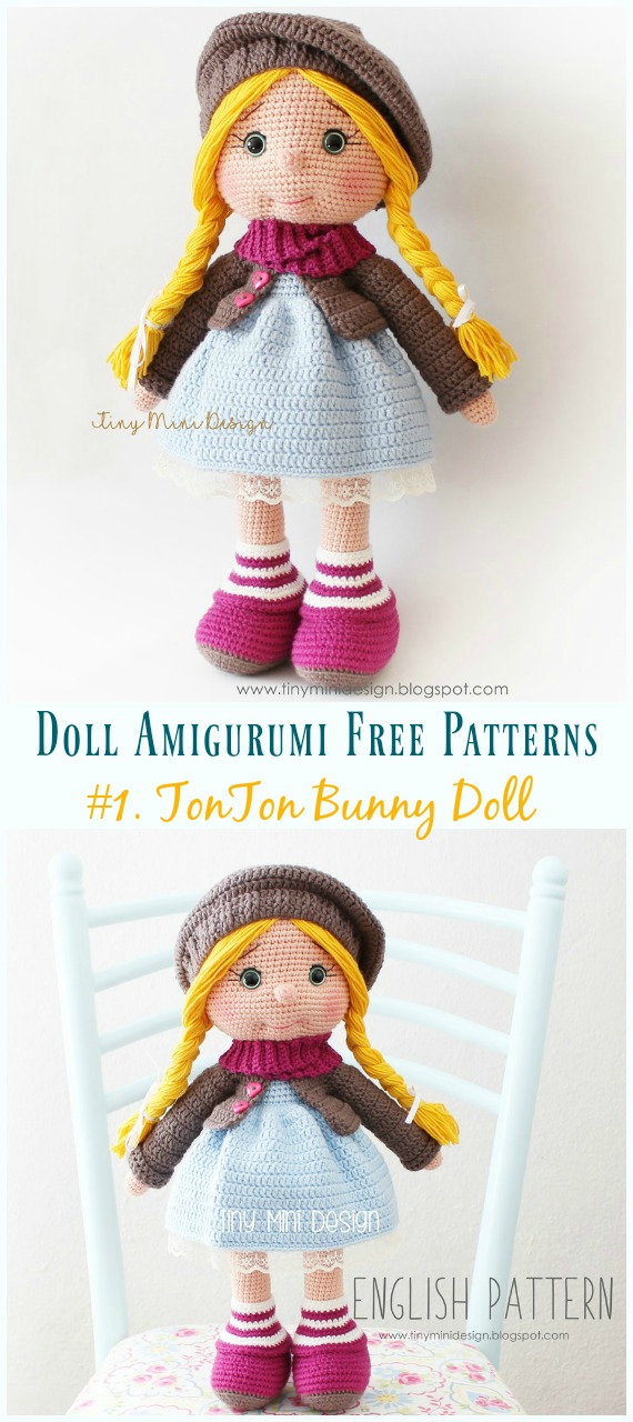 amigurumi doll free pattern