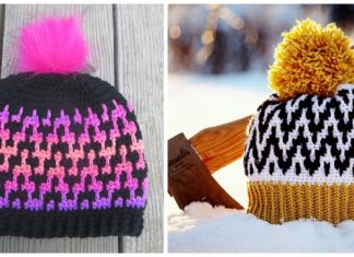 Up Early Up North Hat Free Crochet Pattern - Adult #Hat; #Crochet; Free Patterns