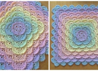 Crochet meringue online blanket