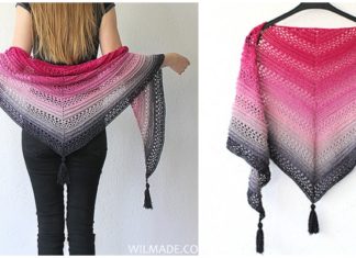 This Is Me Shawl Crochet Free Pattern - Women Lace #Shawl; Free #Crochet; Patterns