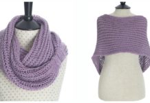 Meringue Cowl Knitting Free Pattern - Women Cowl Free #Knitting Patterns