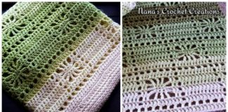 Simple Spiders Squared Blanket Crochet Free Pattern - Fillet #Blanket; Free #Crochet; Patterns