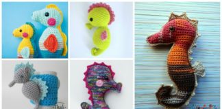 Amigurumi Seahorse Crochet Free Patterns