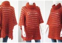 Elise Poncho Crochet Free Pattern - Women #Poncho; Free #Crochet; Patterns