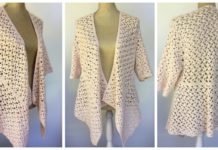 Sally's Best Friend Cardigan Crochet Free Pattern - Women Summer #Cardigan; Free #Crochet; Patterns