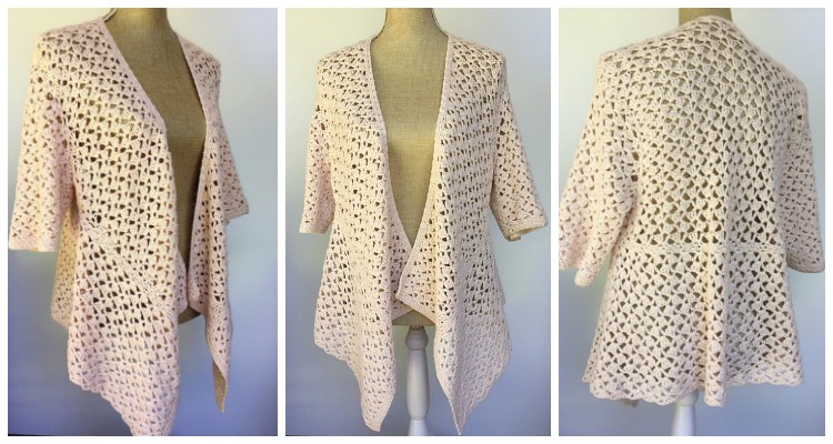 Sally's Best Friend Cardigan Crochet Free Pattern - Crochet & Knitting