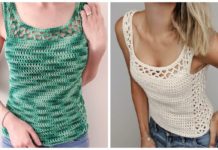 Aestas Summer Top Crochet Free Pattern - Women Summer #Top Free #Crochet; Patterns