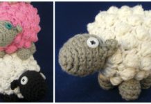 Amigurumi Bobble Sheep Crochet Free Pattern - Farm Animals Toys #Amigurumi; Free Crochet Patterns