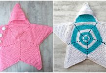 Baby Star Cocoon Crochet Free Pattern [Video] - Baby #Cocoon; Free #Crochet; Patterns