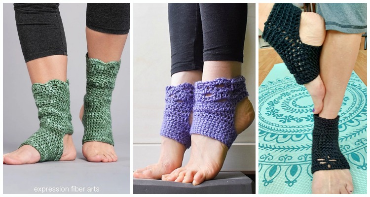 Yoga Socks Crochet Free Patterns - Crochet & Knitting
