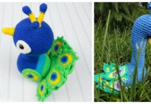 Amigurumi Peacock Crochet Free Patterns - - Crochet #Bird; #Amigurumi; Free Patterns