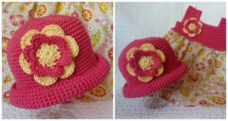 Aruba Pixie Sun Hat & Dress Crochet Free Patterns - Crochet & Knitting