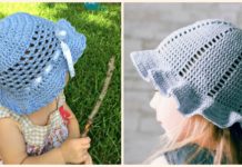 Easy Girl Sun Hat Crochet Free Patterns