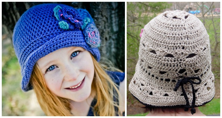 Flower Sun Hat Crochet Free Patterns - Crochet & Knitting