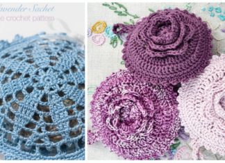 Lavender Sachet Crochet Free Patterns