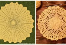 Solstice Blanket Crochet Free Pattern - Circle #Blanket; Free #Crochet; Patterns