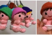 baby doll amigurumi crochet pattern