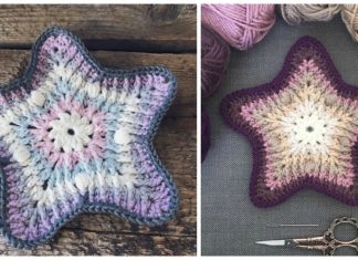 ELoStar CAL Crochet Free Pattern [Video] - Easy #Crochet Coaster Free Patterns