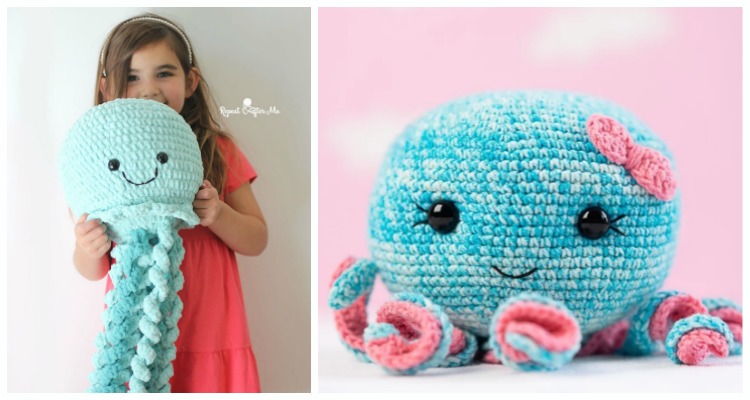 Amigurumi Giant Jellyfish Crochet Free Patterns - Crochet & Knitting
