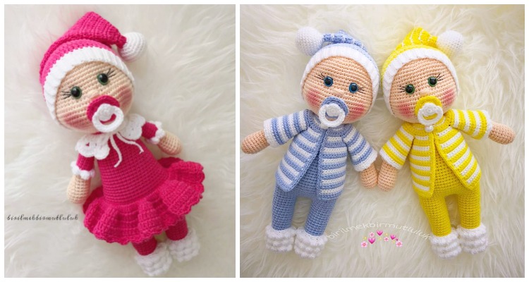 amigurumi baby doll free pattern