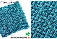 Celtic Weave Blanket Crochet Free Pattern - Cable #Blanket; Free #Crochet; Patterns