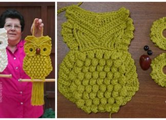 Macrame Owl Wall Hanging Crochet Free Pattern [Video]