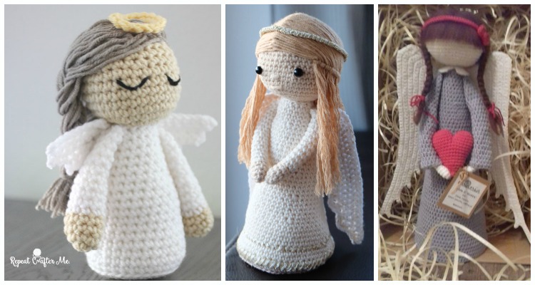 Amigurumi Doll Angel Crochet Free Patterns - Crochet &amp; Knitting
