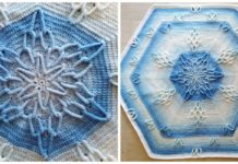 Beyond The Stars Blanket Crochet Free Pattern - #Hexagon; Blankets Free #Crochet; Patterns