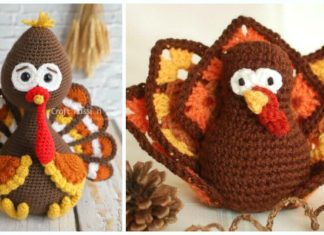 Amigurumi Turkey Crochet Free Patterns - Crochet #Bird; #Amigurumi; Free Patterns